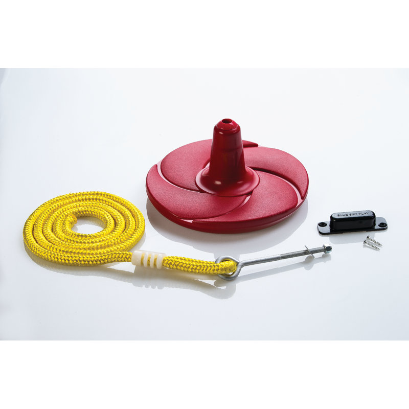 Balançoire en plastique, Rouge