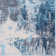 Tapis abstrait bleu / gris Rethman