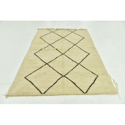 Tapis ivoire Aabha