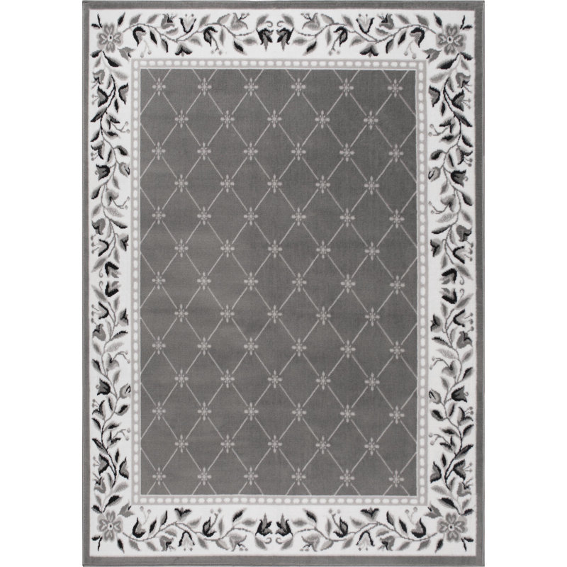 Modena Floral Indoor Rug, Rectangle 1'9" x 2'11"