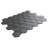 Gotham Hex  2" 11-1/8 " x 12-5/8 " Porcelain Mosaic Floor and Wall Tile-59355350