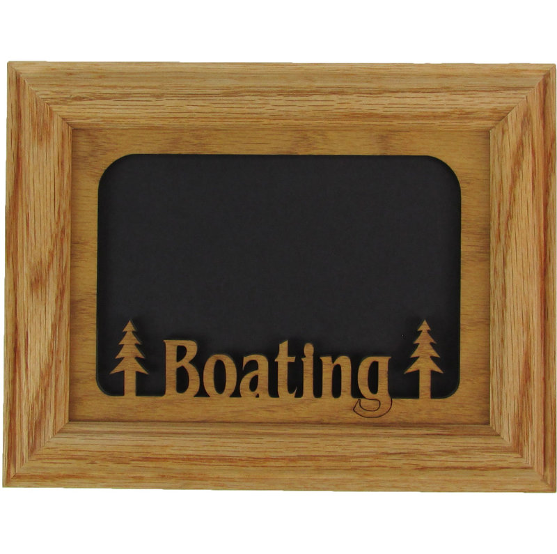 Oak Solid Wood Picture Frame with Mat