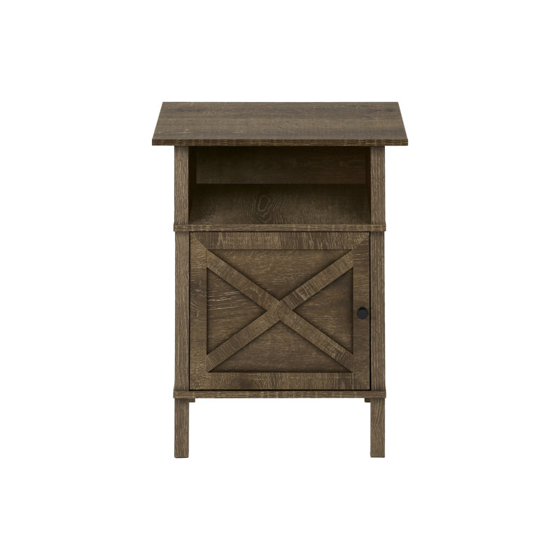 Accent Table, Side Table, End Table, Brown