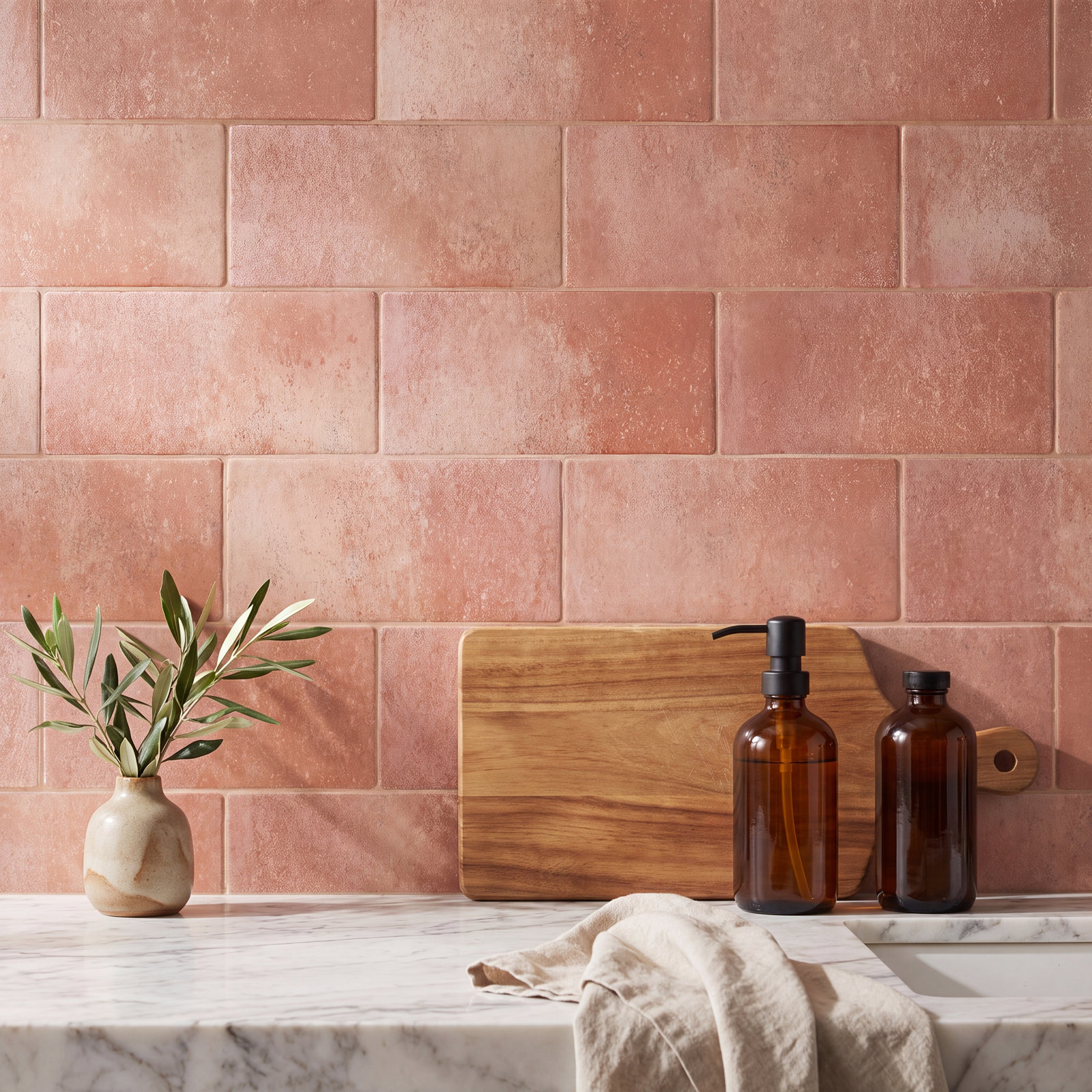 Kaleo 7" x 14" Porcelain Tile, Brick
