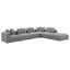 Canapé modulaire 6 pièces Amherst Gray-1878384860