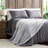 LHC Plush Blanket for Home Décor - Hypoallergenic Faux Rabbit Fur Couch Throw for Sofas and Beds