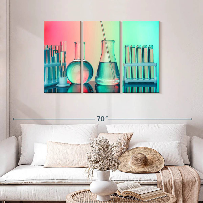 Keiri Chemistry, 28" H x 45" W