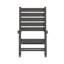 Chaise berçante en plastique Collis-88857864