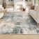 Kayo Modern Abstract Washable Area Rugs for Bedroom Soft Large Accent Carpet for Living Room Home Decor