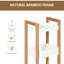 Griess Freestanding Bamboo Shower Caddy