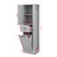 Armoire de rangement de 67,8 po de hauteur, avec compartiment basculant et tiroir, tablettes réglables, idéale pour la cuisine, le garde-manger et le rangement de la salle de bain-778450223