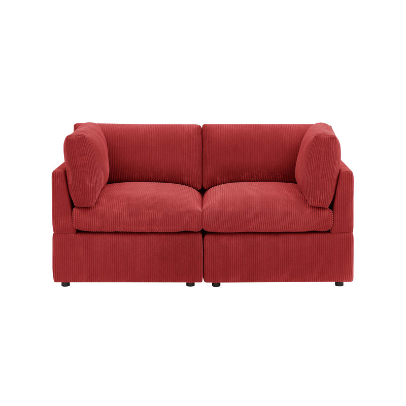 Causeuse Faymill, Rouge
