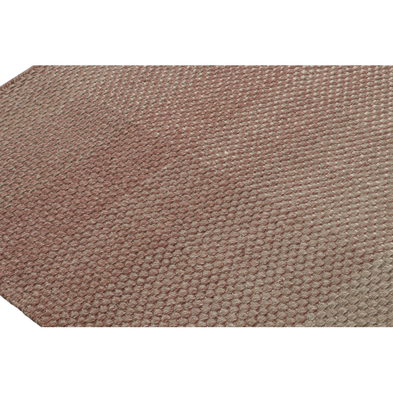 Hand Woven Cotton and Wool Area Rug