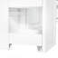 Grande armoire de rangement pour garde-manger autoportante traditionnelle avec huche et armoire latérale avec tablettes réglables Traditional-105762890