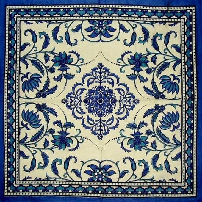 Ensemble de quatre serviettes en coton Blend