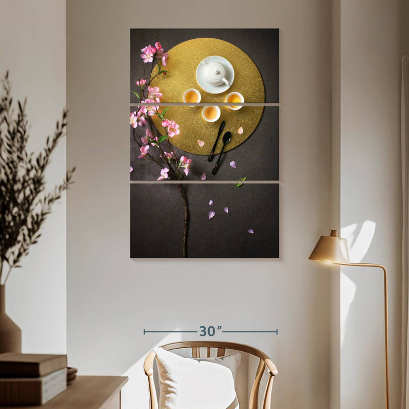 Yarlin Spring Tea Appreciation, 65" H x 42" W