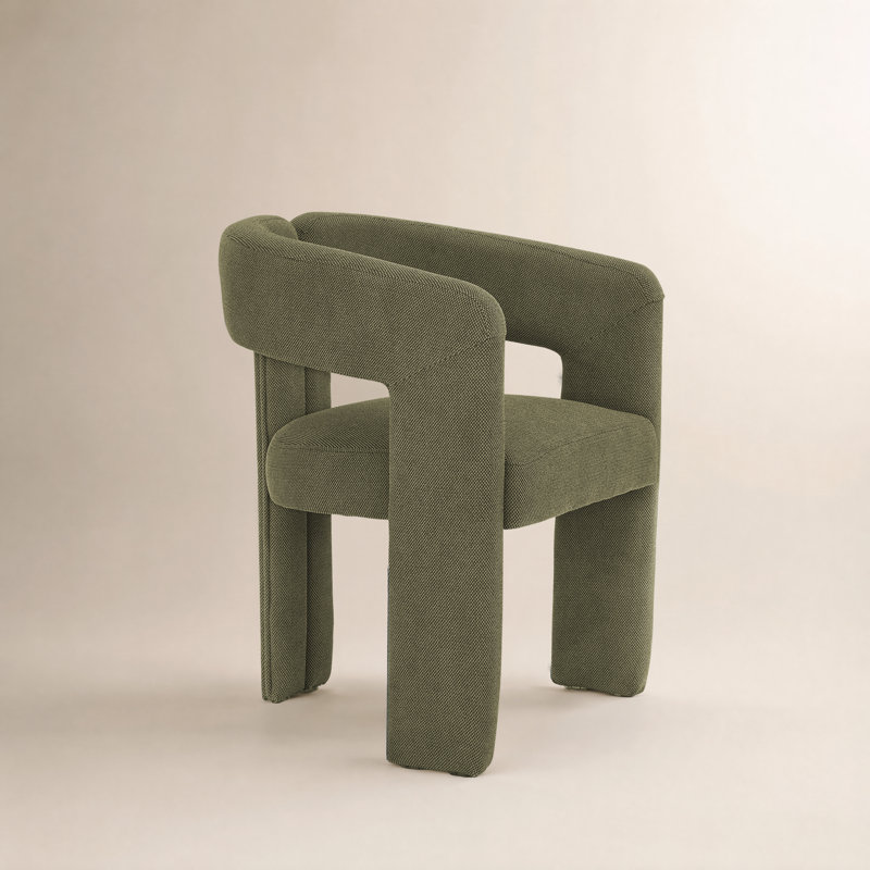 Chaise avec accoudoirs Modern, Vert