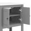 Meuble-lavabo moderne 24 po avec lavabo en céramique élégant et tablette ouverte-1145715994
