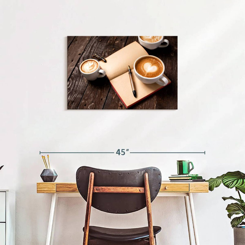 Yarlin Coffee And Diary, 20" H x 30" W