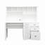 Bureau d'ordinateur avec huche-570749108