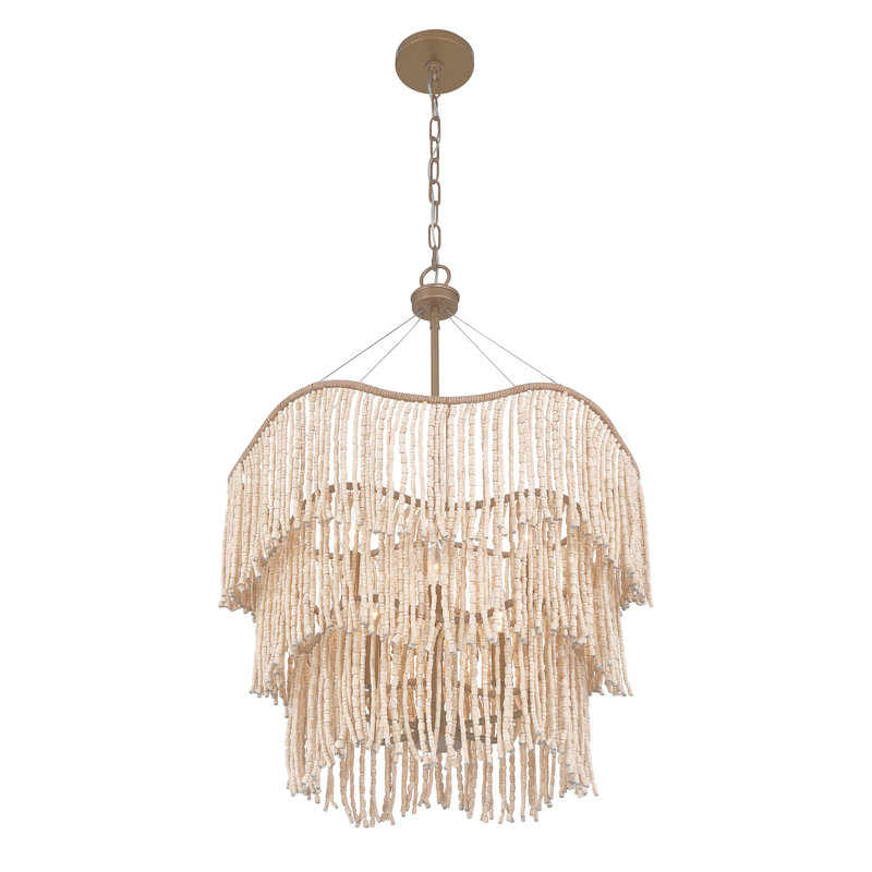 Luminaire suspendu 6 lumières Melia par Breegan Jane