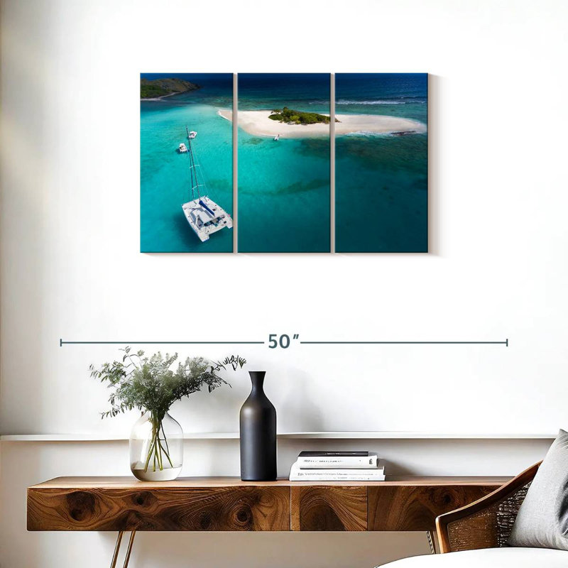 Catamaran tropical Mehar, H 20 po x l 33 po