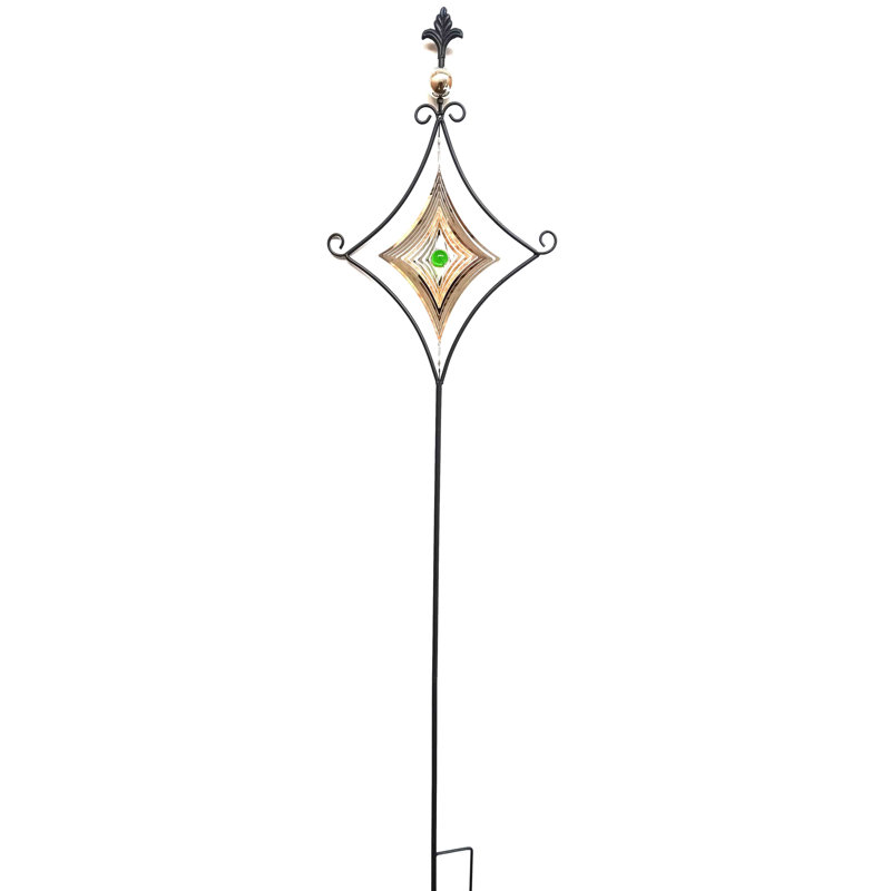 Abira Metal Abstract Garden Stake