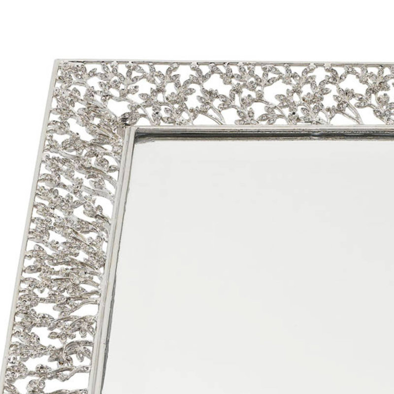 Isadora Decorative Tray, Silver