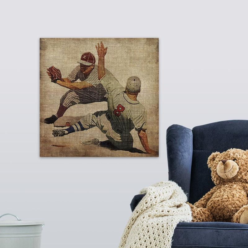 Art Arthur Sports VII, Toile tendue, H 20 po x l 20 po x P 1,25 po