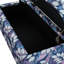 Élégant et multifonctionnel, motif floral, charnières douces, chambre à coucher, bureau, rangement caché, télécommandes, coussins, tissu de luxe, magazines, coussins, confortable,