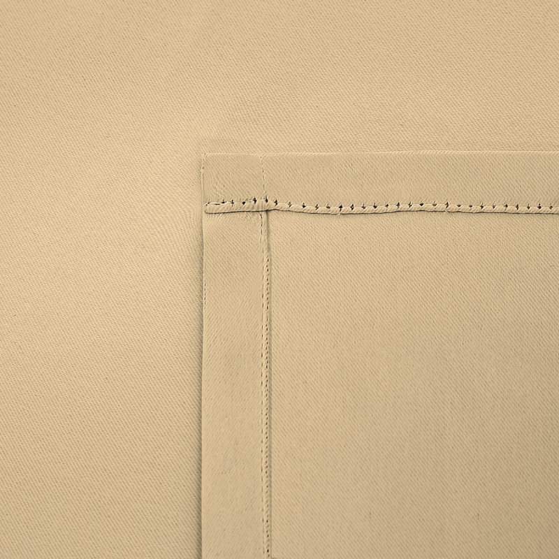 Room Darkening Curtain, Cream, Single Panel 168cm Width x 213cm Drop