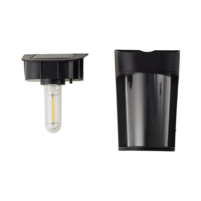 9cm LED Solar Powered 4 - Bulb Standard String Light