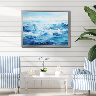 Impression sur toile Ocean Sapphire Infinity III