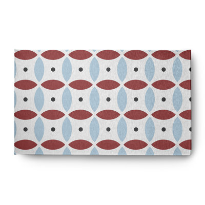Subline Chenille Geometric Indoor Rug