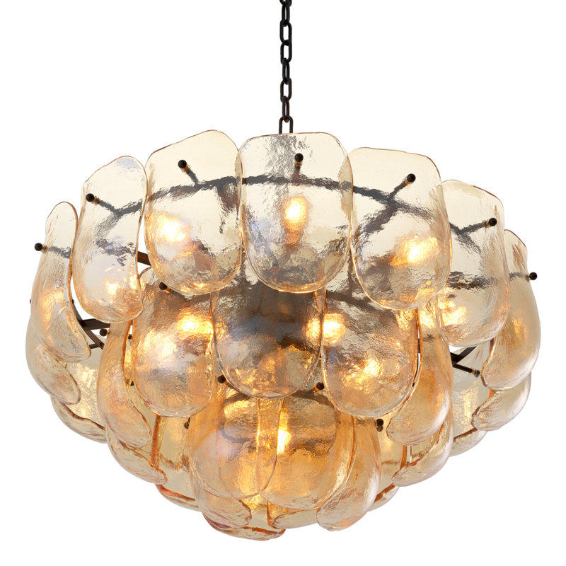 Gustave 13 - Light Chandelier, Champagne