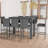 Cyress Rectangular 9 - Piece 8 - Person 60.5Cm L Outdoor Standing Height Table Set-1675574015-1675574014