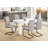 Dining Table, 60" Rectangular, Kitchen, Dining Room, Contemporary