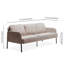 Canapé 3 places en L beige avec repose-pieds-1886546942