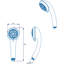 Massage/Jet Handheld Shower Head-20296683