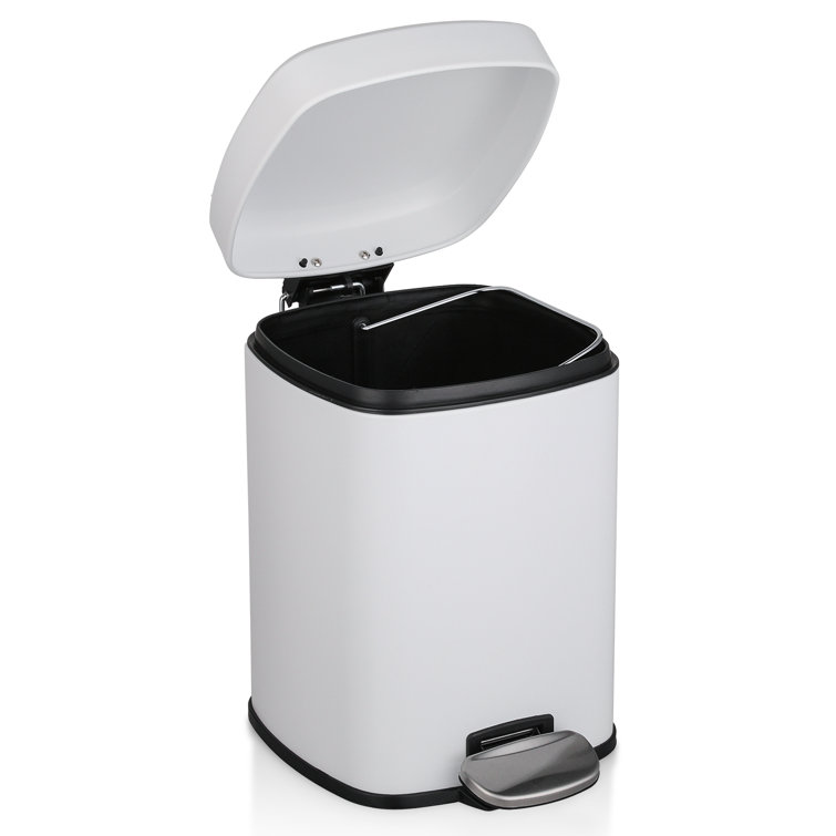 Better Homes & Gardens 1.3 Gallon Trash Can, Oval Bathroom Trash