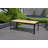 5Pc FSC Teak And Aluminum Outdoor Patio Dining Set - Seats 8
