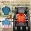 Zero Gravity Massage Chair with 10 Points Heat and Bluetooth Connectivity