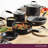Anolon Advanced Home Hard Anodized Nonstick Cookware Set, 11 Piece-92143270