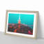 New York the Never-Ending City in Abstract - Picture Frame Graphic Art Print-55724871-55724872
