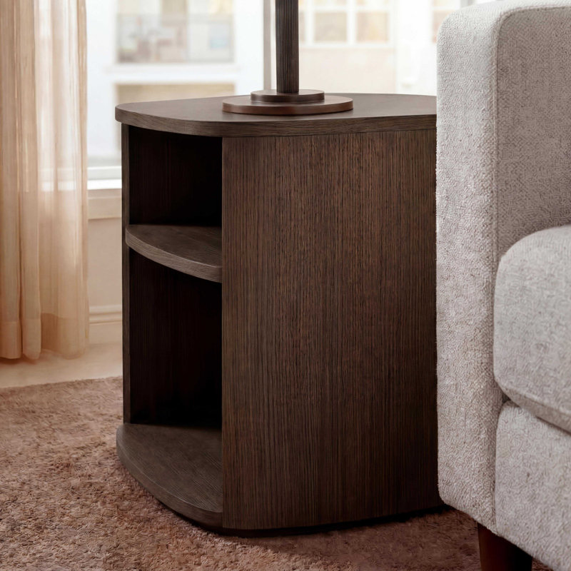 Oslo End Table, Brown