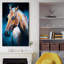 Cheval, reproduction d'art sur toile tendue-20121845