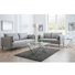 Cordova Glass Top Living Room Table Set