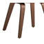 Ensemble de 2 chaises d'appoint à finition noyer Boucle (ensemble de 2)