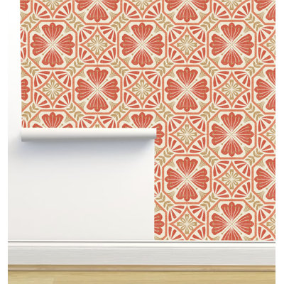 Neng 6' L x 24" W Texture Peel and Stick Wallpaper Roll