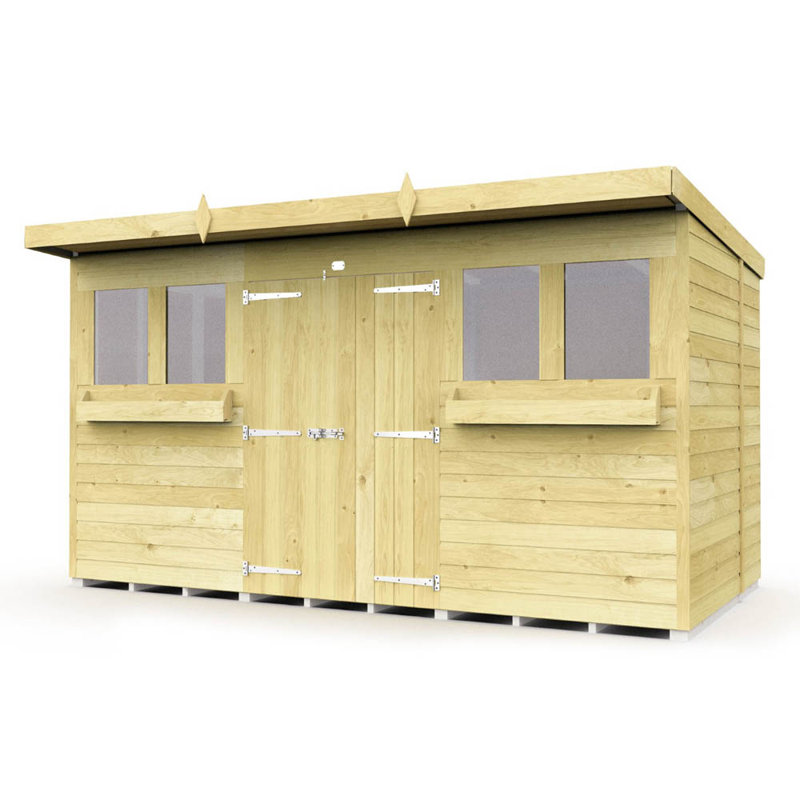 Pent Summer Shed, 12ft x 7ft